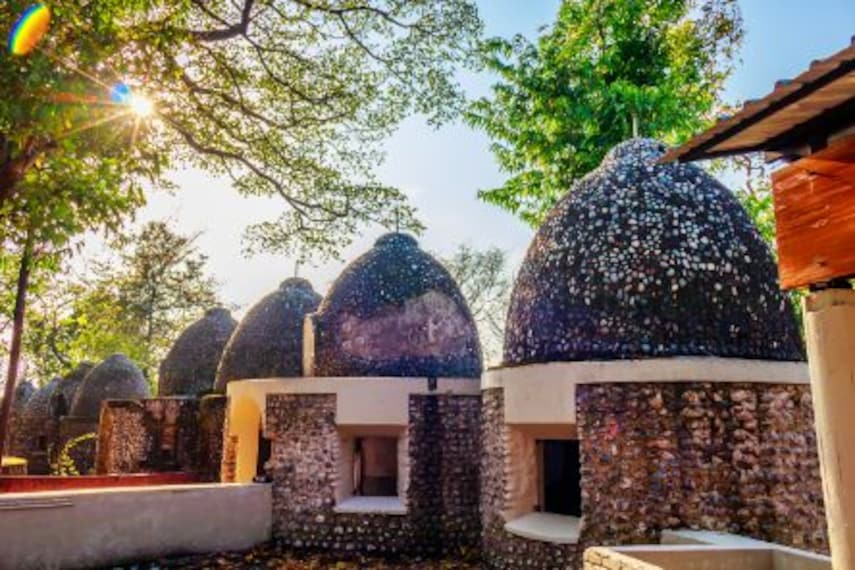Rishikesh The Beatles Ashram Landscape Image